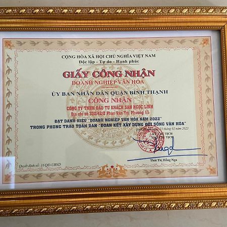 Ngoc Linh Hotel Ho Şi Min Dış mekan fotoğraf
